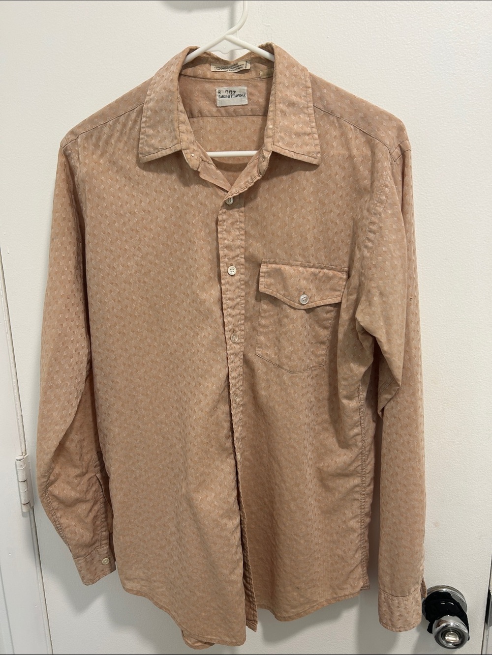 Vintage Saks Fifth Ave Button Down Shirt